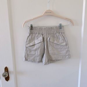 Anthropologie linen shorts. Beige. Xs. Worn once!
